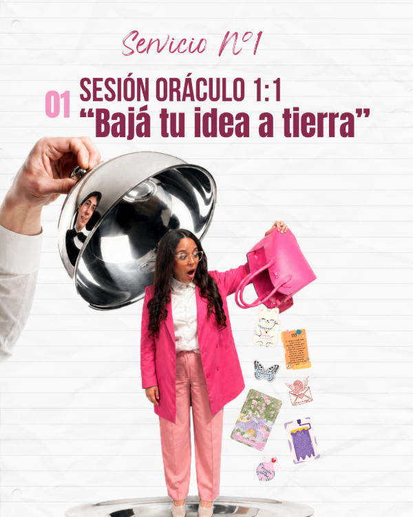Producto - Sesión Oráculo 1:1 - Baja tu idea a Tierra