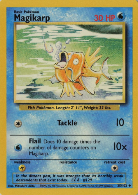 Producto - Magikarp (35/102) [Base Set Unlimited]