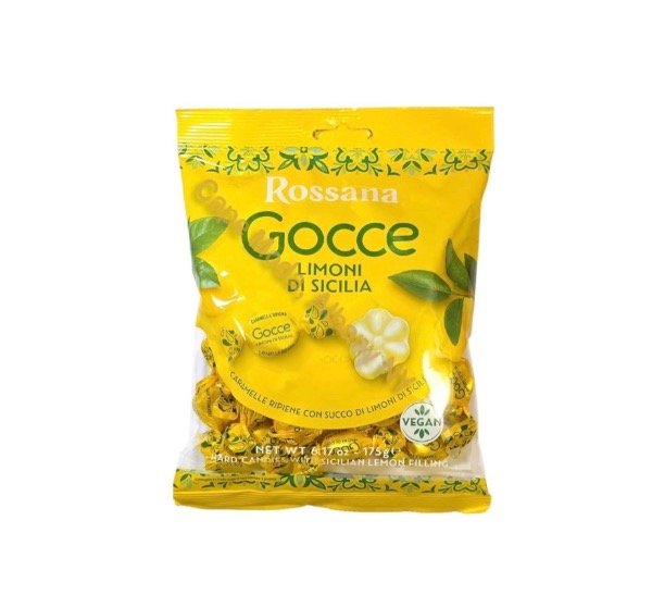 Producto - Caramelos italianos rossana limoni di sicilia 175gr