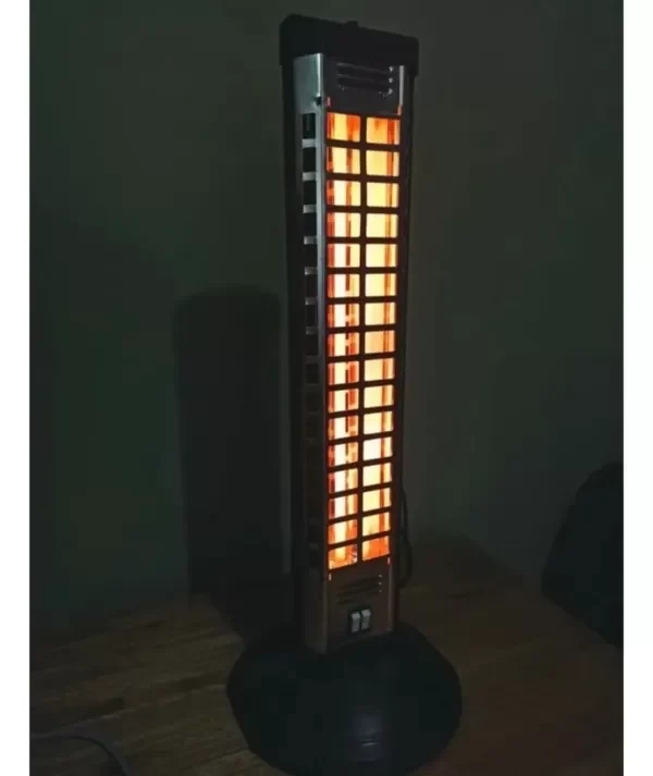 Producto - Estufa Electrica Cuarzo Vertical 2 velas - 1