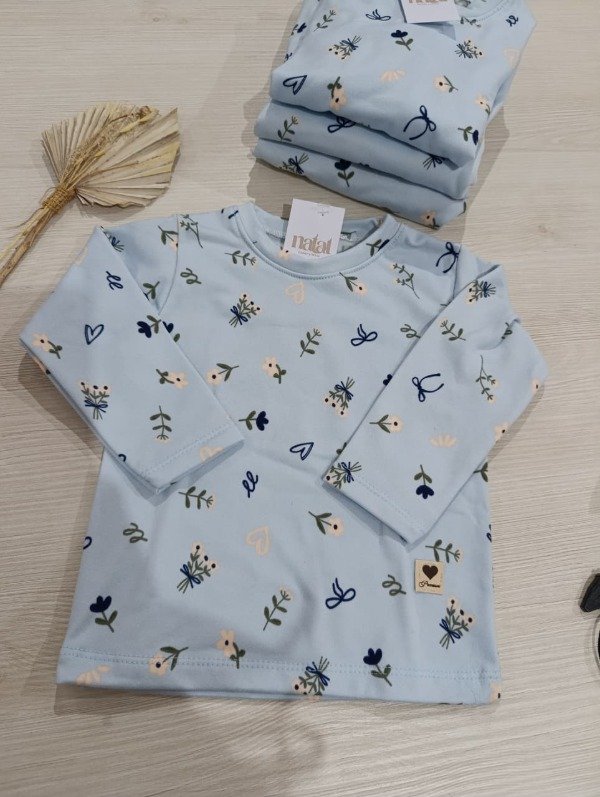 Producto - Remera Moñito Celeste