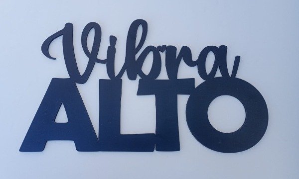 Producto - Frase mdf laminado Vibra Alto