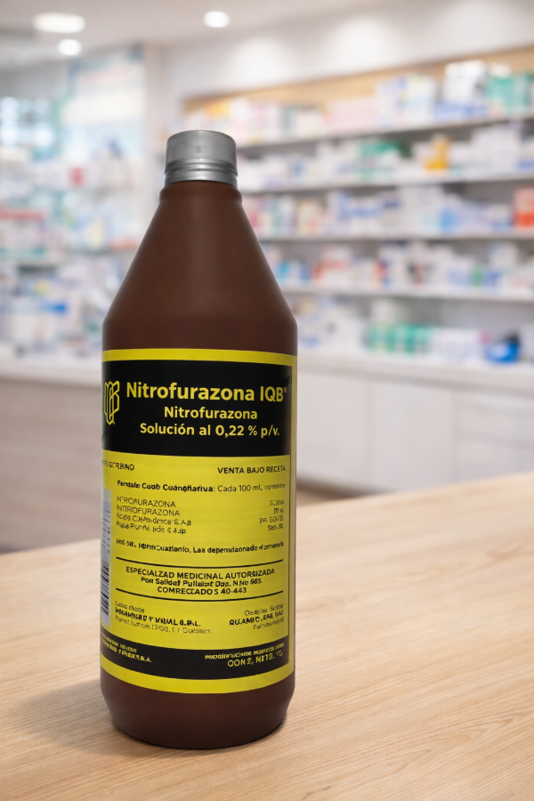 Producto - NITROFURAZONA SOLUCIÓN X 1 LT IQB