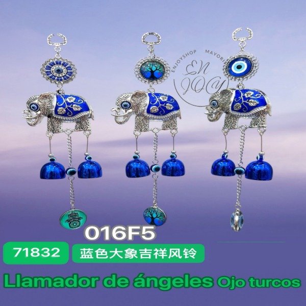 Producto - LLAMADOR DE ÁNGELES OJOS TURCOS ELEFANTE 016F5