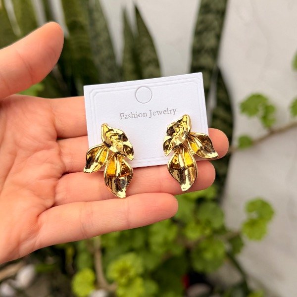 Producto - Aros hoja fantasía