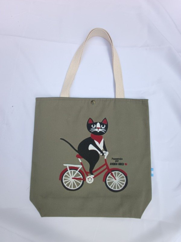 Producto - Gato bici verde malva