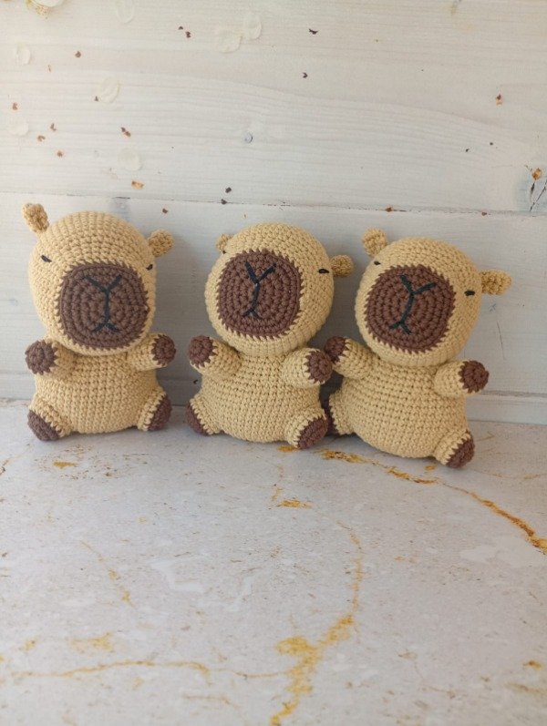Producto - Muñeco Amigurumi Capibara/Carpincho