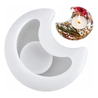Producto - Molde de porta vela luna