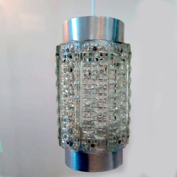 Producto - Colgante vidrio prensado Original Años 70