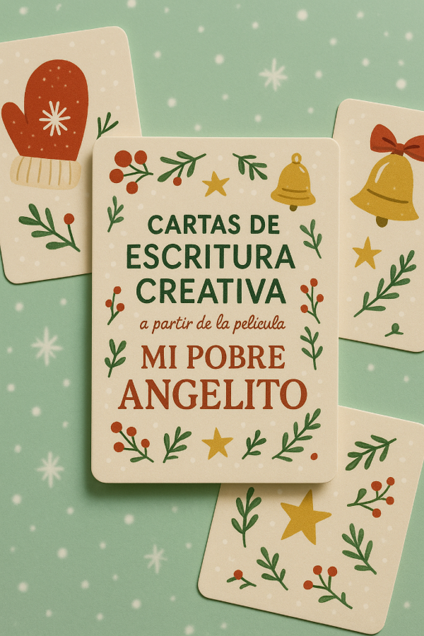 Producto - Cartas de escritura creativa a partir de película "Mi pobre angelito"