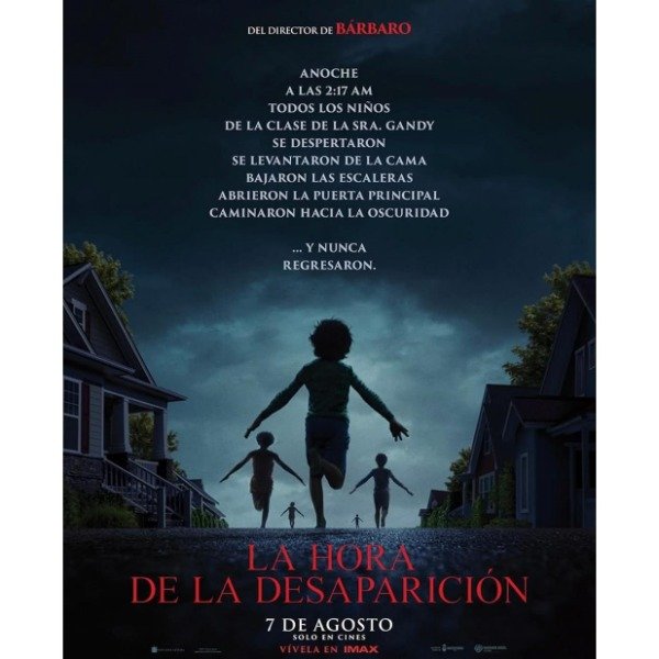 Producto - Poster Oficial La Hora de la Desaparicion