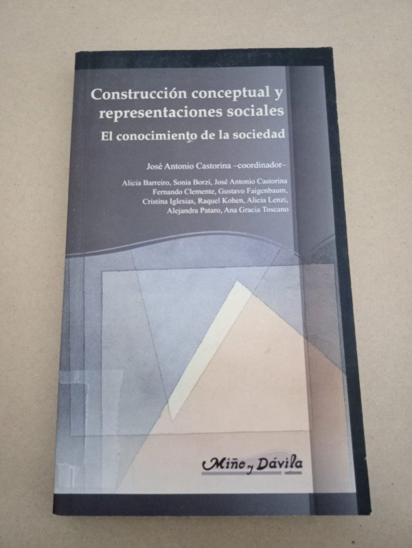 Producto - Construcción conceptual y representaciones - AA. VV. - Miño y Dávila 2005