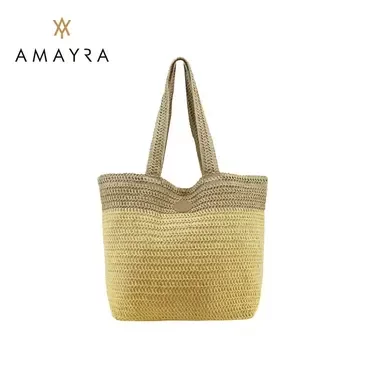 Producto - Bolso Playero Amayra Amarillo
