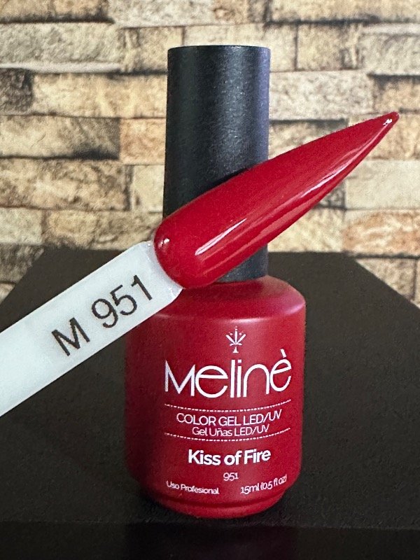 Producto - Esmalte Semi Meline 951 Kiss of Fire