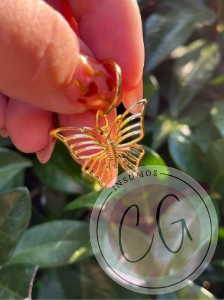Producto - Argollas + Mariposas Grandes