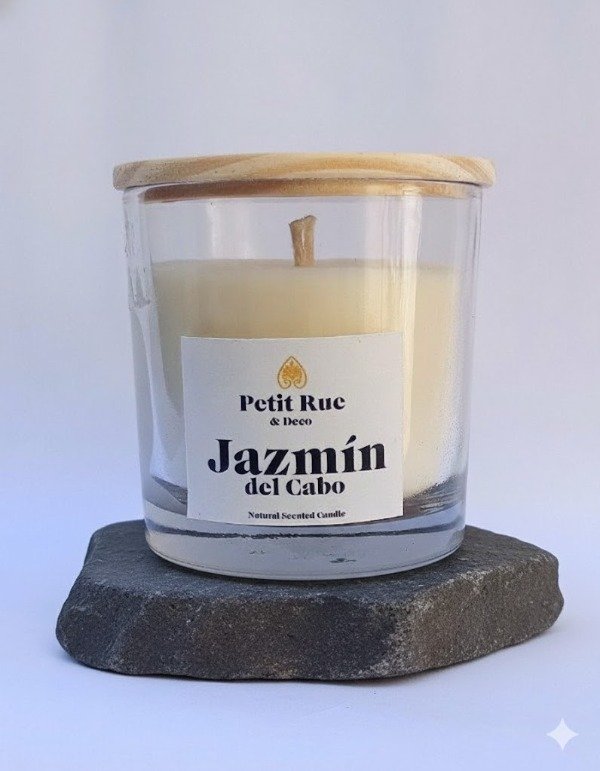 Producto - Vela de soja Jazmín del Cabo