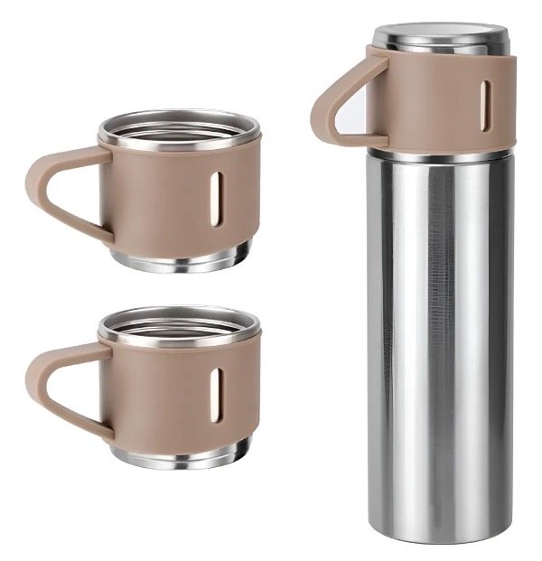 Producto - TERMO 3 TAZAS 500ML BEIGE