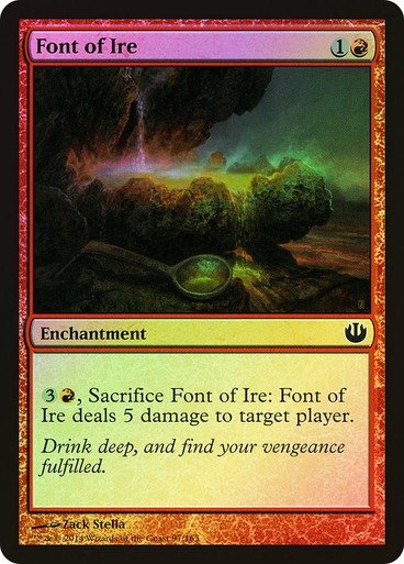 Producto - Font of Ire Foil  Journey into Nyx