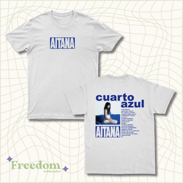 Remera Cuarto azul I