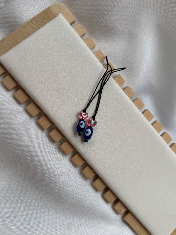 Producto - Cuelga celu azul