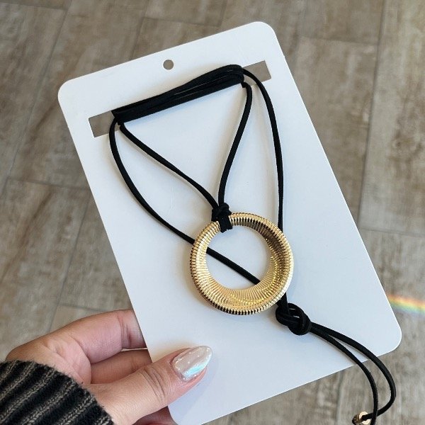 Producto - Chocker dije dorado I