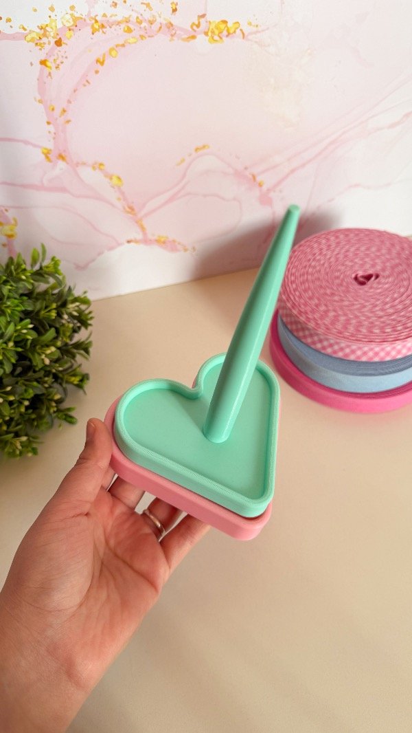 Producto - Porta ovillo de lana corazón - 0