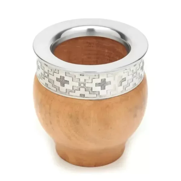 Producto - Mate imperial algarrobo madera con virola acero