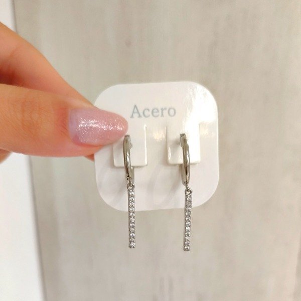 Producto - Aros argolla barra colgante