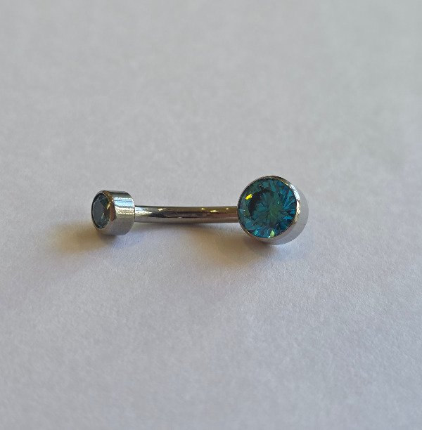 Producto - Navel minimalista con cristal varios colores - 1