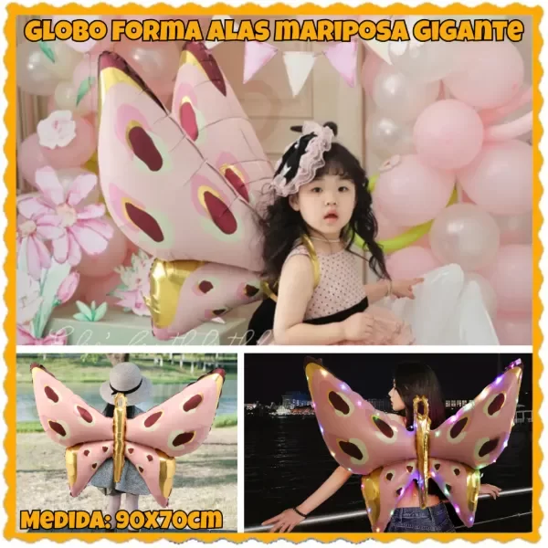 Producto - Globo alas de mariposa disfraz