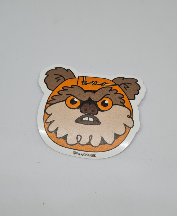 Producto - Sticker Ewok FanArt - 0