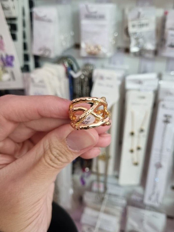 Producto - Anillo Chunky Dorado - 3