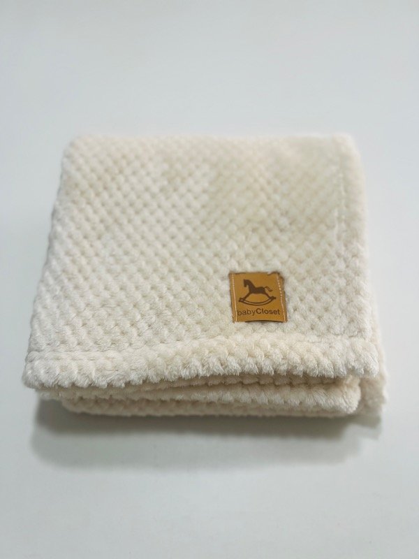 Producto - Manta BC polar beige