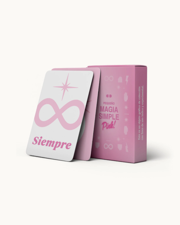 Producto - Pequeño magia simple pink. Capsula Dorada