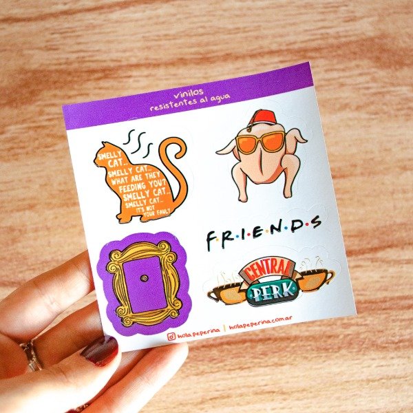 Producto - Plancha de vinilo - Friends 1