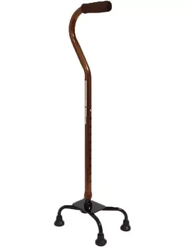 Producto - Bastón Cuádruple De Aluminio Regulable Adultos - 2