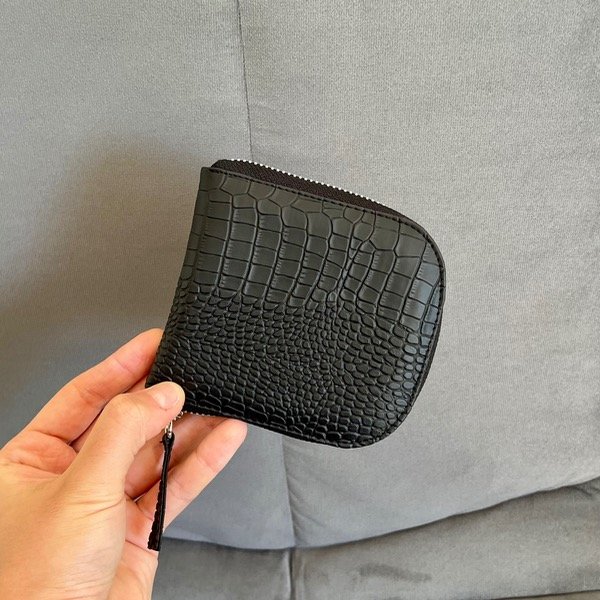 Producto - Billetera croco NEGRA