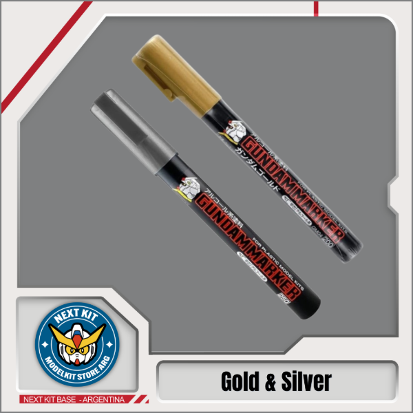 Producto - Gundam Marker -  Gold and Silver