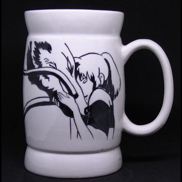 Producto - El Viaje de Chihiro - Taza/Jarro - Ceramica Artesanal Pintada a Mano