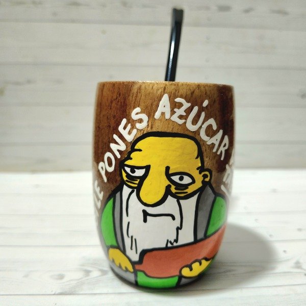 Producto - Mate "Si le pones azúcar hay tabla" - 2