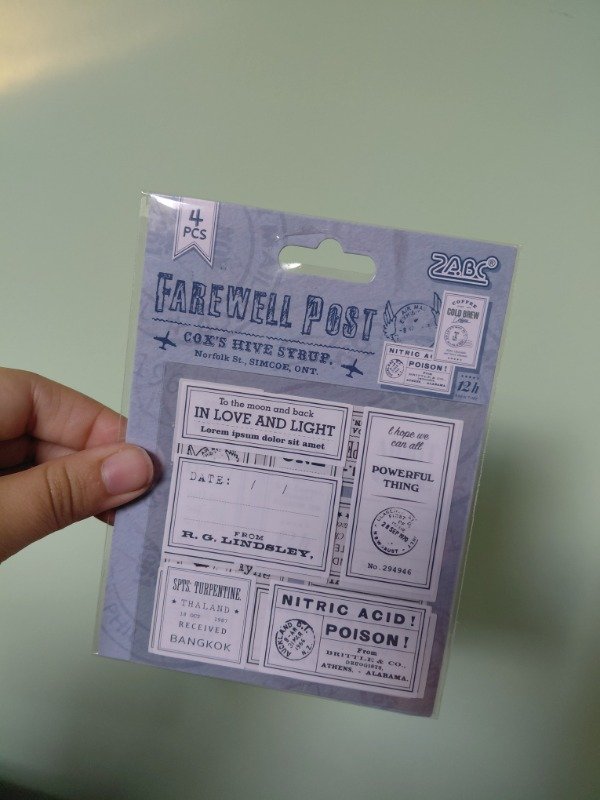 Producto - Estampillas para scrapbooking y journaling