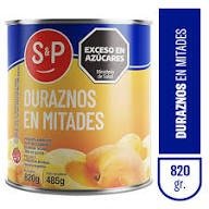 Producto - Duraznos en Mitades SyP  820gr