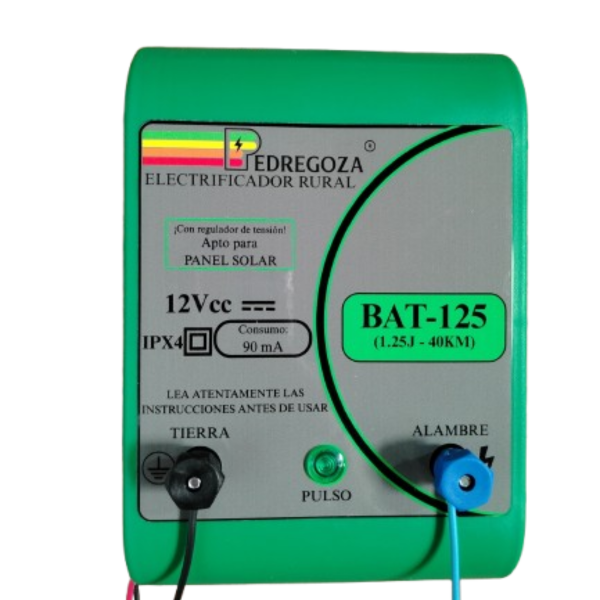 Producto - ELECTRIFICADOR RURAL 12V 40KM (1,25 JOULES)