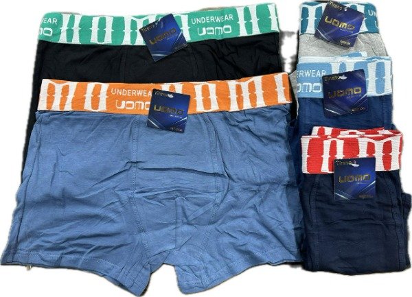Producto - BOXER UOMO LISO X 12