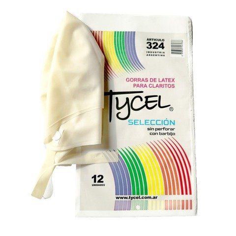 Producto - Gorro latex sin perforar x 12u. - Tycel