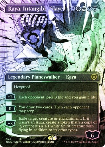 Producto - Kaya, Intangible Slayer (#341) (Borderless Foil)