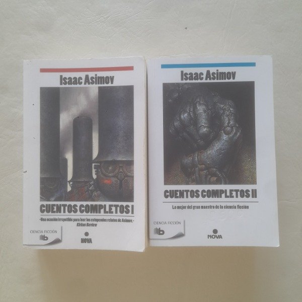 Producto - Cuentos completos I y II - Asimov