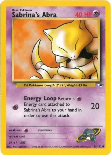 Producto - Sabrina's Abra 91/132 Gym Heroes Unlimited