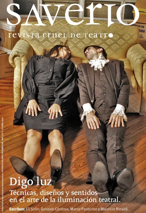 Producto - Saverio Revista cruel de teatro 7. Digo luz. Diseño de iluminación