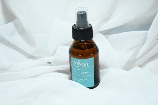 Producto - TÓNICO FACIAL DE ROSAS Y LAVANDA 125cc